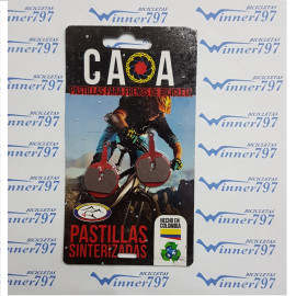 Pastillas F/Disco E-Bike Redonda Palito Delgado 904