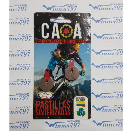 Pastillas F/Disco E-Bike Redonda Palito Grueso 910